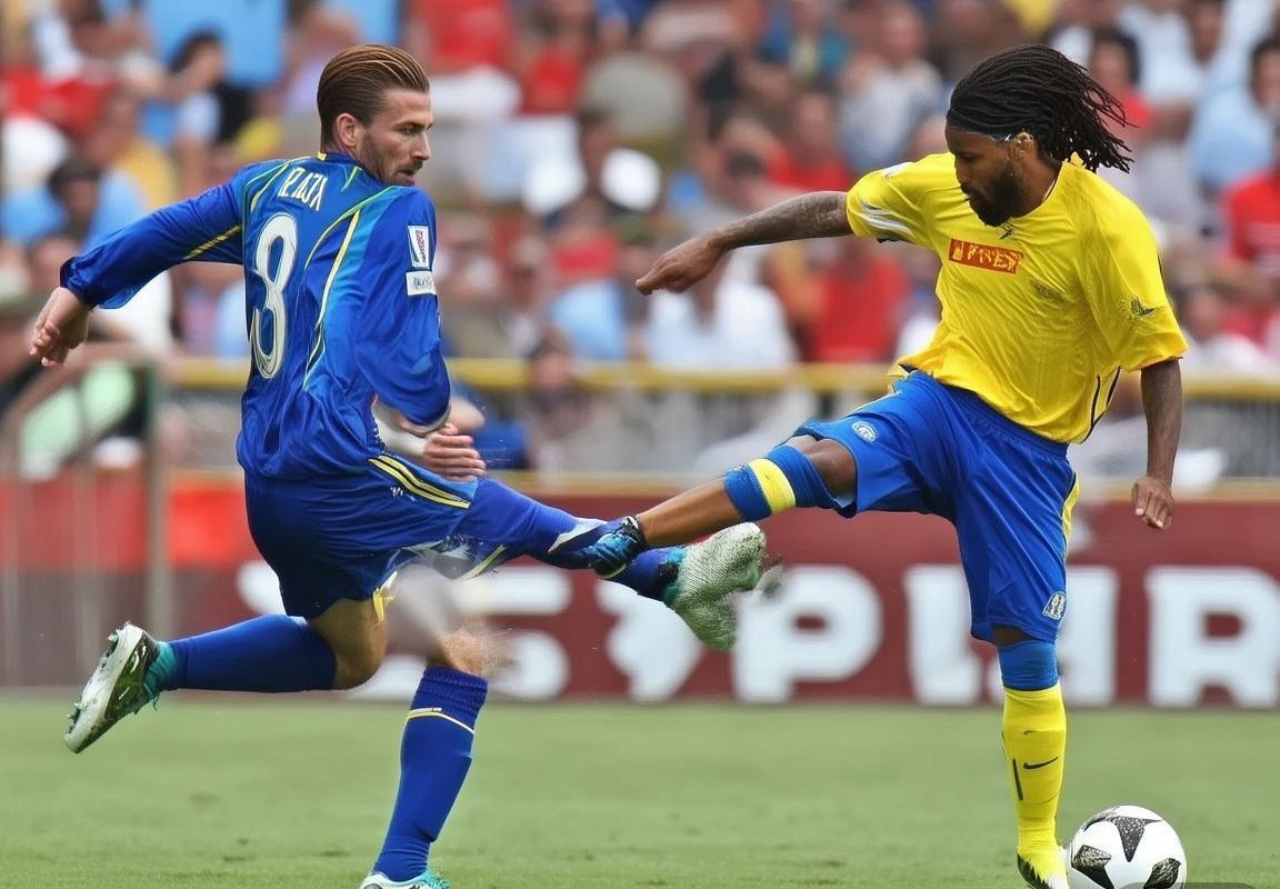 贝克汉姆与小罗：足球场上的传奇对决与风格碰撞